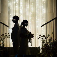 照明を落としておしゃれに撮ってくれました