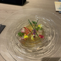 前菜のオマール海老