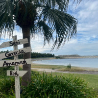 会場の外のロケーションが海が見えて素晴らしかったです