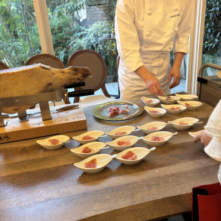 生ハムが美味しかった！