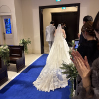 青のカーペットが良かったです。