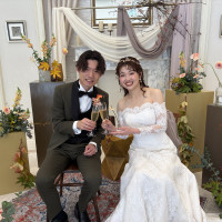 ウェルカムドリンクで乾杯