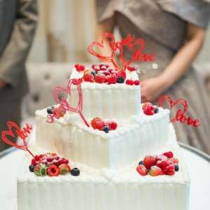 ハートの装飾は自分たちで手配しました！|778416さんのTHE SEASON'S（ザ・シーズンズ）/テイクアンドギヴ・ニーズウェディングの写真(2575480)