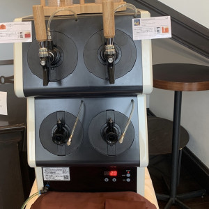 課金してビール2種タップマルシェを導入しました|778416さんのTHE SEASON'S（ザ・シーズンズ）/テイクアンドギヴ・ニーズウェディングの写真(2575478)