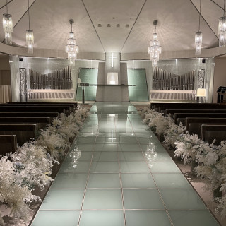 チャペルライトアップ前