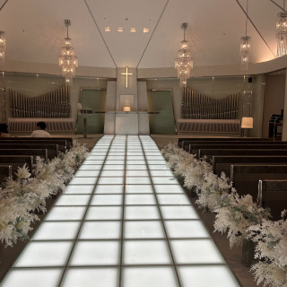 チャペルライトアップ時