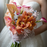 ブーケは、自分の好みで選びました