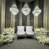 シュクレ披露宴の高砂