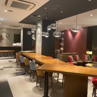 ゲスト控え室の机。ウェルカムスペースになります。