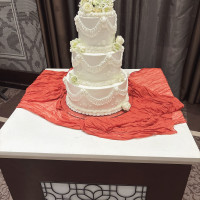 結婚式当日のケーキ