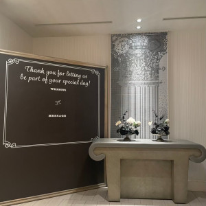 アメール披露宴会場前スペース|778487さんのマリベール スパイアの写真(2576012)