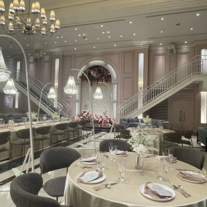 シュクレ披露宴会場テーブルイメージ|778487さんのマリベール スパイアの写真(2576003)