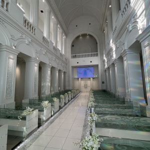 当日のチャペル|778487さんのマリベール スパイアの写真(2576034)