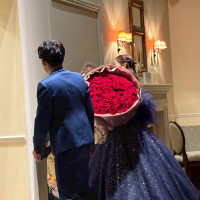 サプライズ花束