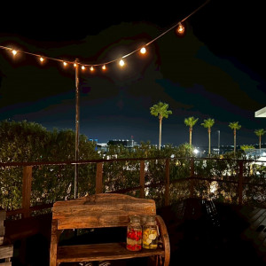 二次会後のガーデン・景観|778496さんのアルモニーヴィラ オージャルダン/テイクアンドギヴ・ニーズウェディングの写真(2576184)