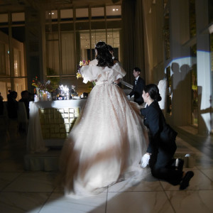 ドレス、高砂横から|778500さんのキャッスルガーデン OSAKAの写真(2576143)