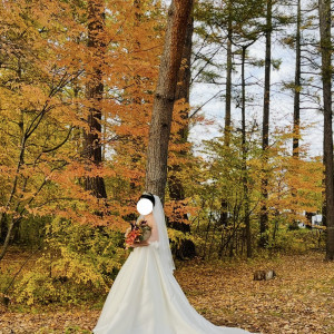 式前の写真撮影|778520さんの星野リゾート リゾナーレ八ヶ岳の写真(2576217)