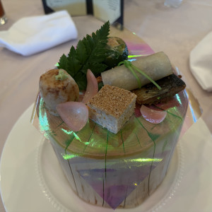 試食会で食べた別パターンの前菜です！|778522さんのモルトン迎賓館 青森の写真(2576244)