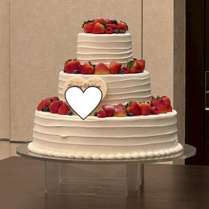 ウェディングケーキ|778528さんのシャルマンシーナ 東京（CHARMANT SCENA TOKYO）の写真(2576265)