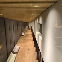 披露宴会場までの廊下、受付