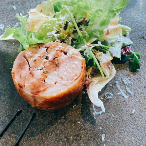 お肉も付け合わせのサラダもとても美味しかったです！|778545さんのJAM ORCHESTRA（ジャムオーケストラ）の写真(2576437)