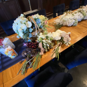 お借りできるブーケや装花も会場の雰囲気に合っており素敵です。|778545さんのJAM ORCHESTRA（ジャムオーケストラ）の写真(2576432)