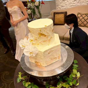 ウェディングケーキ|778549さんの定禅寺ガーデンヒルズ迎賓館/FIVESTAR WEDDINGの写真(2576609)