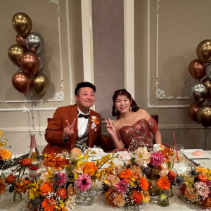 上座の装花|778560さんのモルトン迎賓館 青森の写真(2576572)