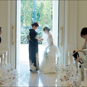 太陽光が差し込んでいて綺麗でした|778569さんのアーカンジェル迎賓館（宇都宮）/テイクアンドギヴ・ニーズウェディングの写真(2576649)