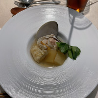 蛤がはいった料理