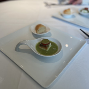 試食会で提供されたコース料理の一部|778606さんのホテルフランクスの写真(2576736)