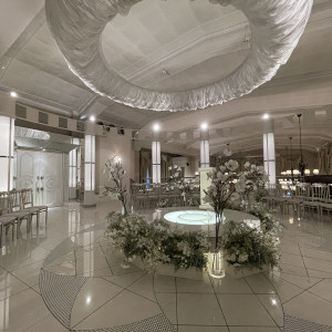 とても綺麗な珍しい形|778622さんのアルモニービアン（国登録有形文化財）/テイクアンドギヴ・ニーズウェディングの写真(2577037)