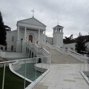 大階段とチャペル|778623さんのアートグレイス フォレスト迎賓館の写真(2577040)