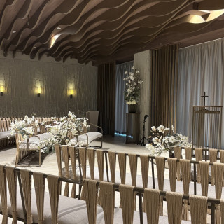 参列席からの景色です。