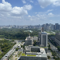 会場からの眺め