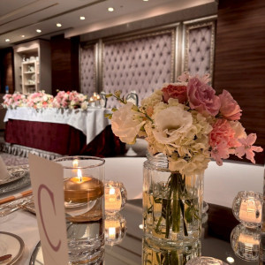 卓上装花と高砂|778669さんのホテル インターコンチネンタル 東京ベイの写真(2577113)