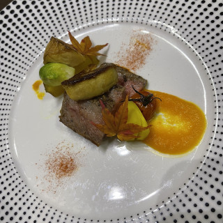 美味しくて、野菜の付け合せが秋を感じるオシャレ試食でした。