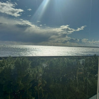 披露宴会場から見える海です。