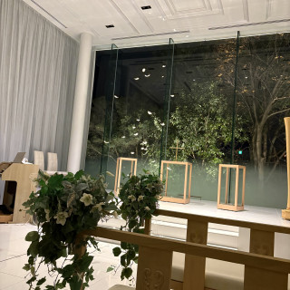 ゲスト目線のチャペルです。