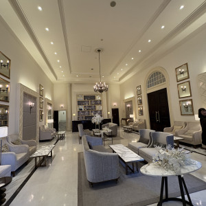 広いのでゲストもゆったり座れます。|778729さんのアーセンティア迎賓館(大阪)/テイクアンドギヴ・ニーズウェディングの写真(2577239)