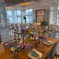 披露宴会場の雰囲気です