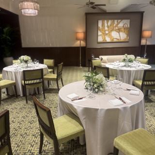 披露宴会場にキッチンがありました。