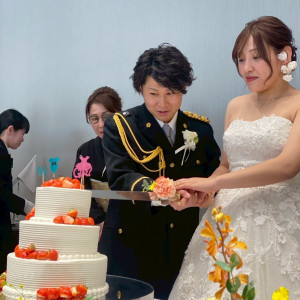 ケーキ入刀|778811さんのホテルロイヤルクラシック大阪の写真(2577526)