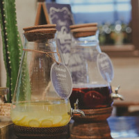 ウェルカムドリンクが充実している