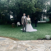 ウェルカムスピーチはガーデンでしました。