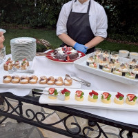 ケーキビュッフェも美味しく、ゲストに好評でした。