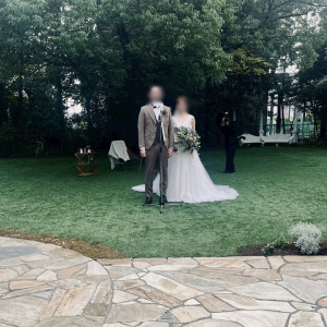 ウェルカムスピーチはガーデンでしました。|778817さんの華王殿 KAODENの写真(2577551)