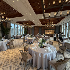 披露宴会場の昼間の様子|778835さんのTHE GRAND ORIENTAL MINATOMIRAI(グランドオリエンタル みなとみらい)の写真(2577645)