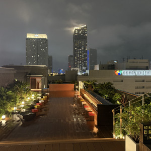 夜の屋上|778835さんのTHE GRAND ORIENTAL MINATOMIRAI(グランドオリエンタル みなとみらい)の写真(2577658)