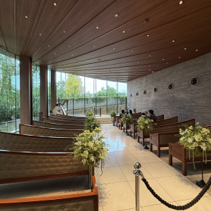 チャペルの雰囲気
天気曇り|778835さんのTHE GRAND ORIENTAL MINATOMIRAI(グランドオリエンタル みなとみらい)の写真(2577650)